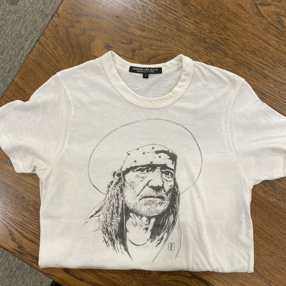 Imogene and Willie - Willie Nelson Tee (rare)